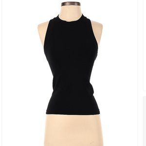 Athleta Black Razorback Tank Top